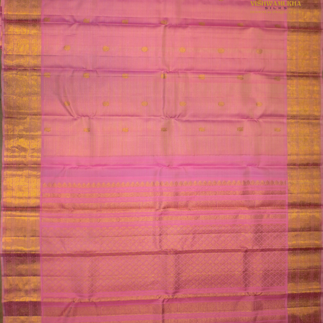 Pure Kanchipuram Silk-VSKP401 Baby pink