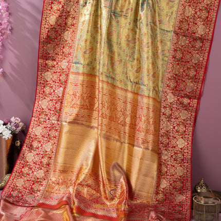 Kanchipuram Silk Saree-VSKP124