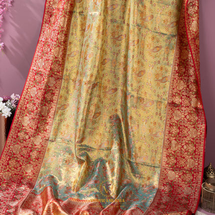 Kanchipuram Silk Saree-VSKP124