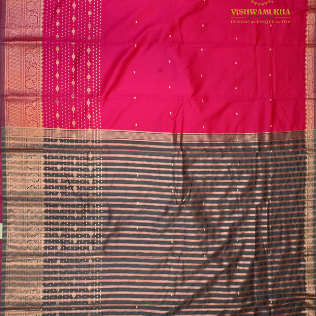 Semi Soft Pattu-VSSP52D Rani Pink