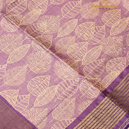 Semi Tussar-VSST4 Purple