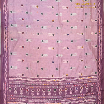 Chanderi Sarees-VSC40C Onion pink