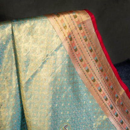Pure Kanchipuram Silk-VSKP296