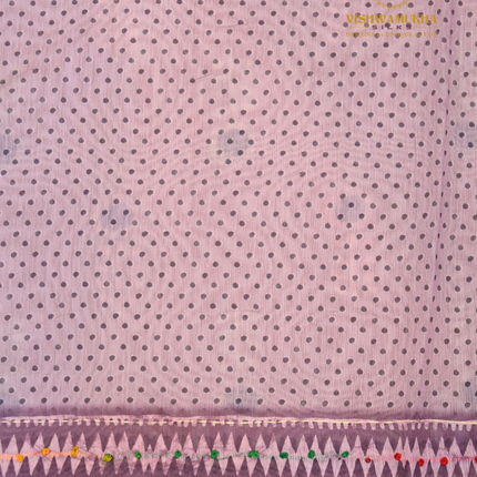 Chanderi Sarees-VSC40C Onion pink