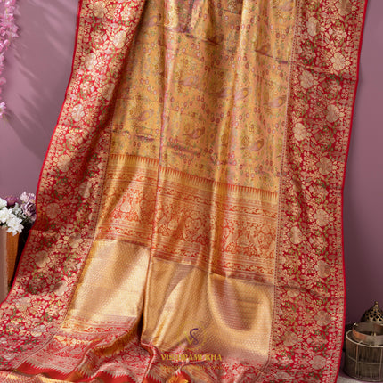 Kanchipuram Silk Saree-VSKP125