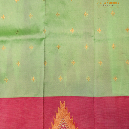 Semi Soft Silk-VSSP45A Apple green