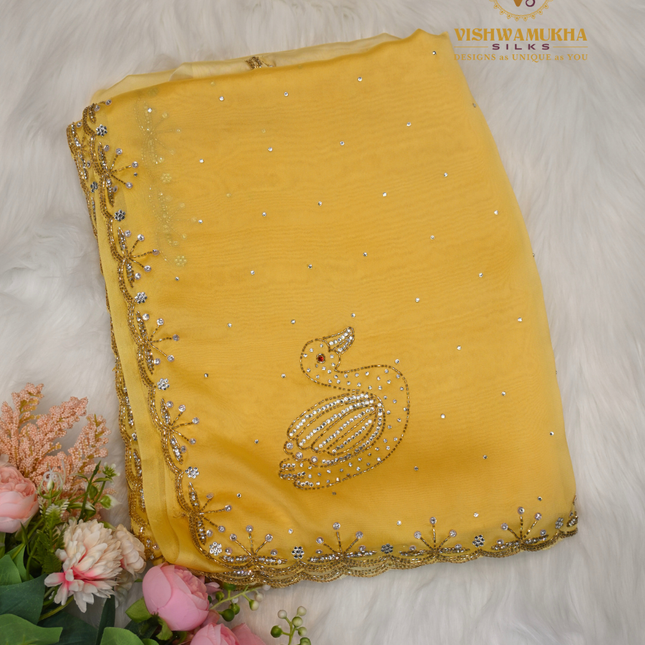 Satin Crepe-VSCRP05 Yellow