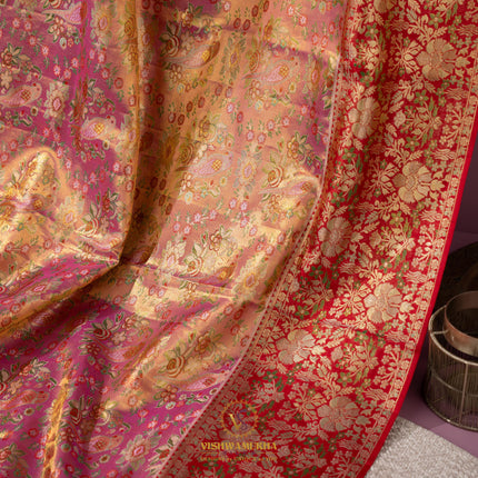 Kanchipuram Silk Saree-VSKP125
