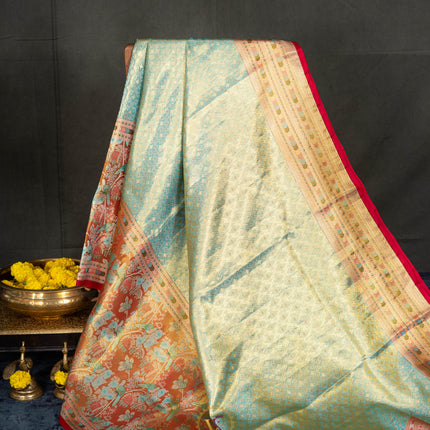 Pure Kanchipuram Silk-VSKP296