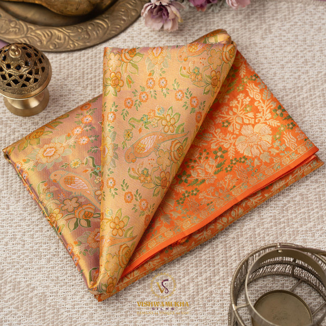 Kanchipuram Silk Saree-VSKP126