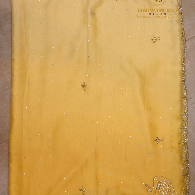 Satin Crepe-VSCRP05 Yellow