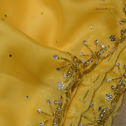 Satin Crepe-VSCRP05 Yellow