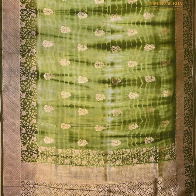 Russian Silk-VSRS1 green