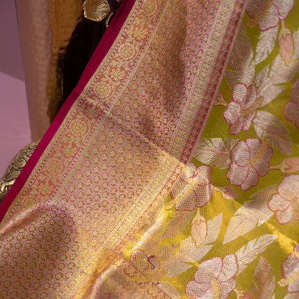 Kanchipuram Silk Saree-VSKP127