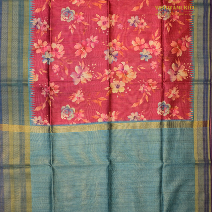 Semi Tussar-VSST9D pink