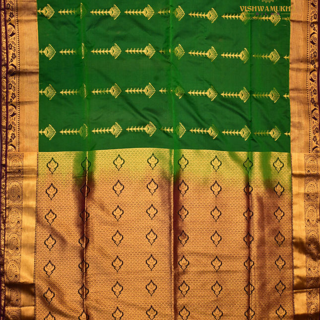 Semi Soft Pattu-VSSP47A Green