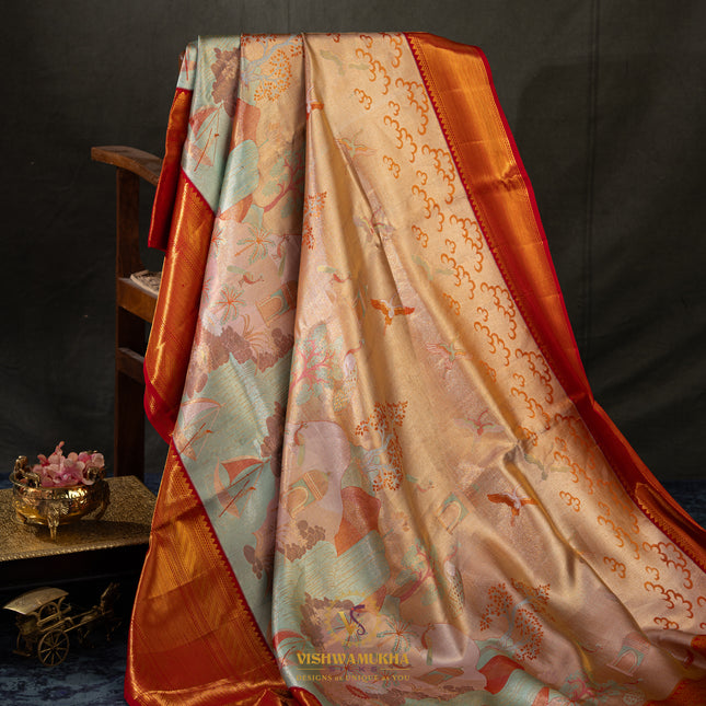 Pure Kanchipuram Silk-VSKP176