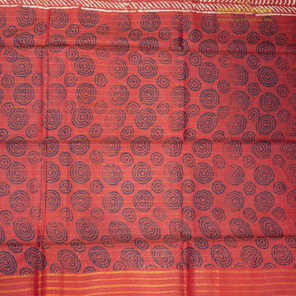 Ajrak Sarees-VSAJ5 red