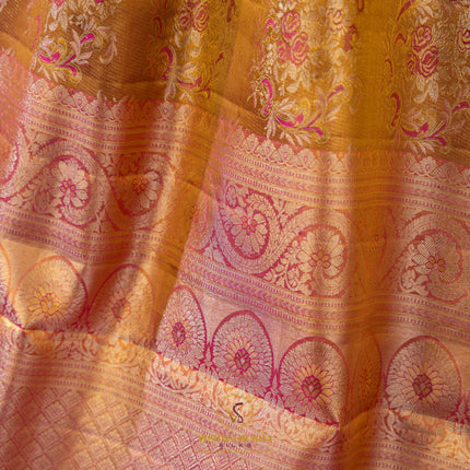 Kanchipuram Silk Saree-VSKP128