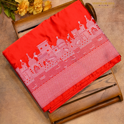 Banaras Mashru-VSBM1B Red