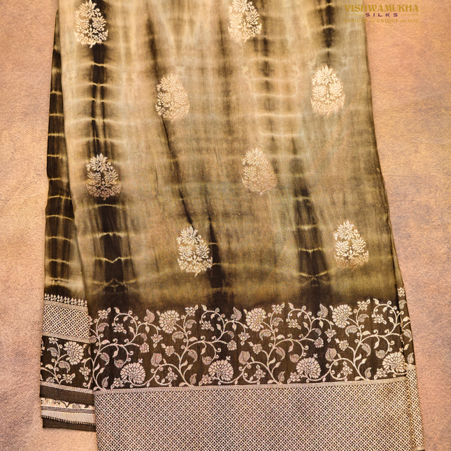 Russian Silk-VSRS1C Mehandi green