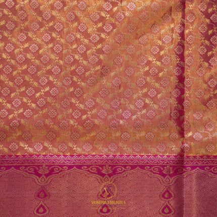 Kanchipuram Silk Saree-VSKP128