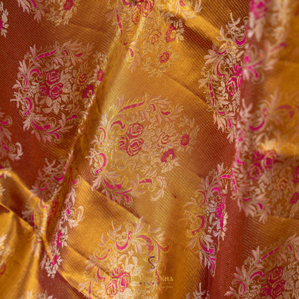 Kanchipuram Silk Saree-VSKP128