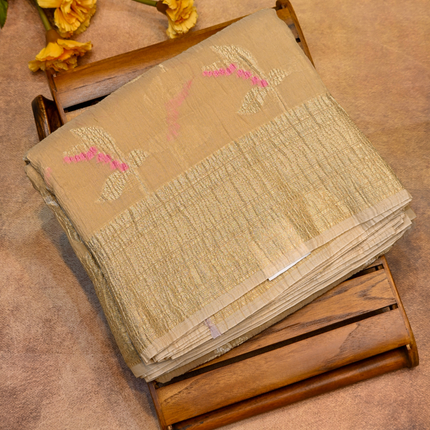 Jamdhani Crushed-VSJC9 Beige