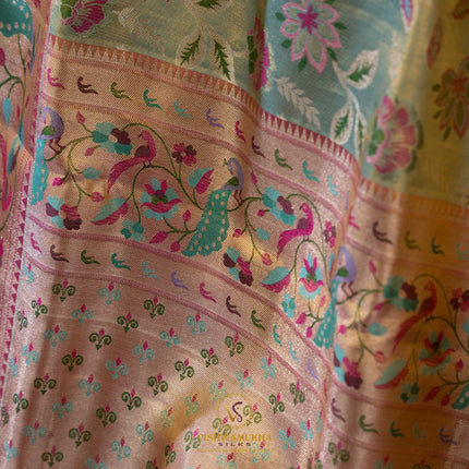 Kanchipuram Silk Saree-VSKP129