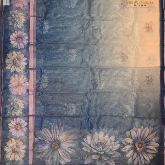 Organza Fancy-VSOF12D Blue