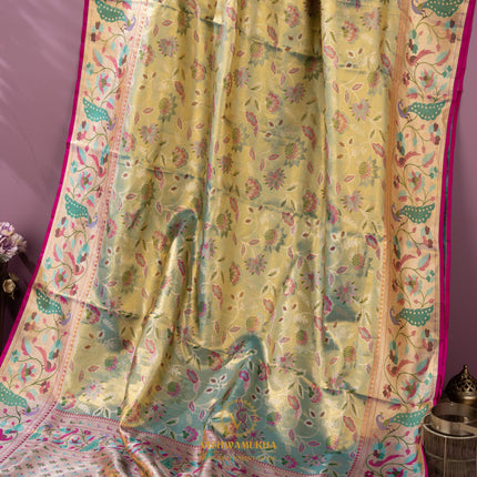 Kanchipuram Silk Saree-VSKP129