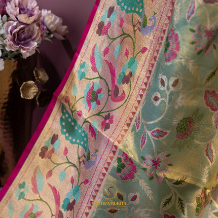 Kanchipuram Silk Saree-VSKP129