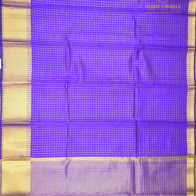 Banaras Vintage Sarees-VSBS3D royal blue