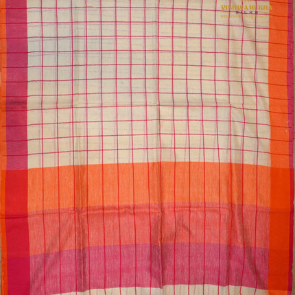 Linen Cotton-VSL27B Half White