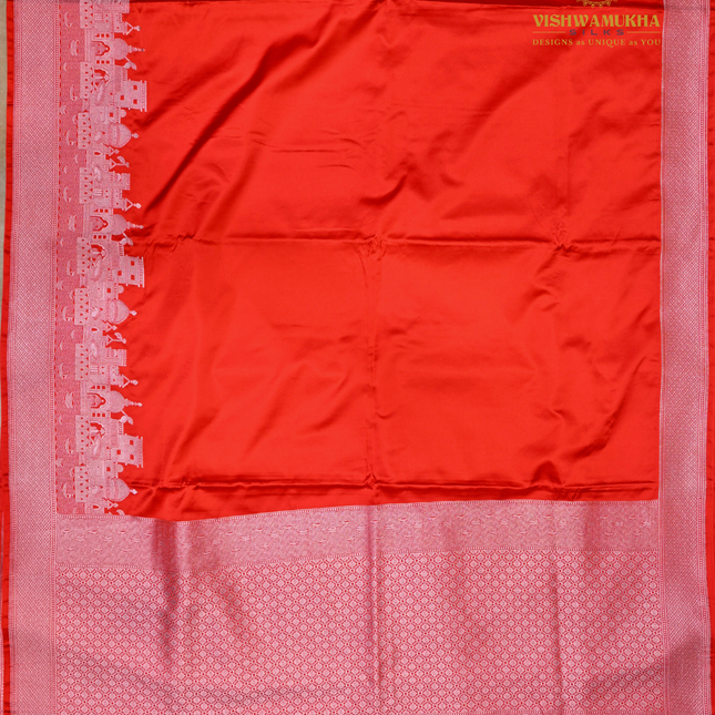 Banaras Mashru-VSBM1B Red