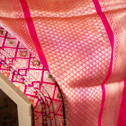 Pure Banarasi Katan Silk-VSPBS13