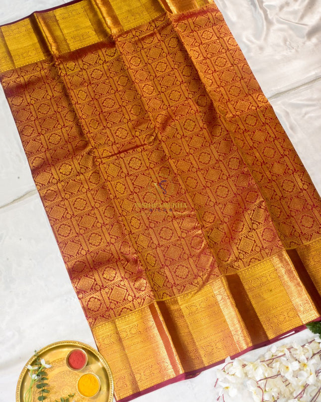 Pure Kanchipuram Silk-VSKP259