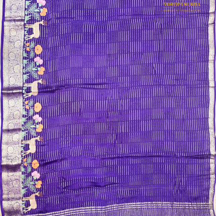 Dola Silk-VSD3 Royal Blue