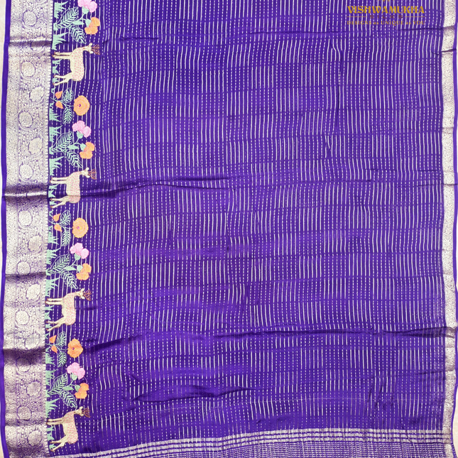 Dola Silk-VSD3 Royal Blue