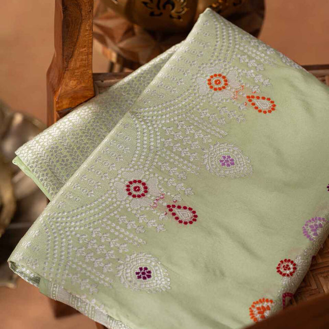 Pure Banarasi Katan Silk-01