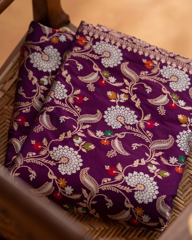 Pure Banarasi Katan Silk-06