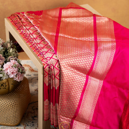 Pure Banarasi Katan Silk-VSPBS13