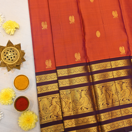 Kanchipuram Silk Saree-VSKP138