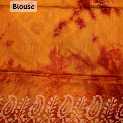 Linen Silk-VSL24A orange-red