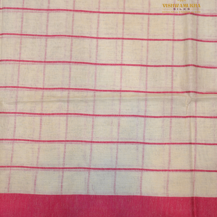 Linen Cotton-VSL27B Half White