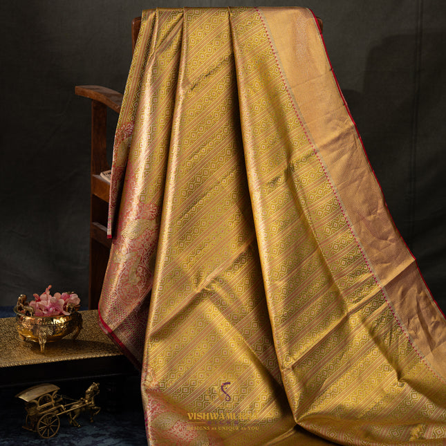 Pure Kanchipuram Silk-VSKP180