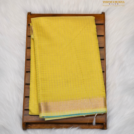 Chanderi Sarees-VSC39 yellow