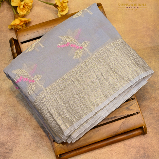 Jamdhani Crushed-VSJC9A Grey