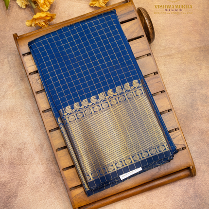 Banaras Vintage Sarees-VSBS3E Blue