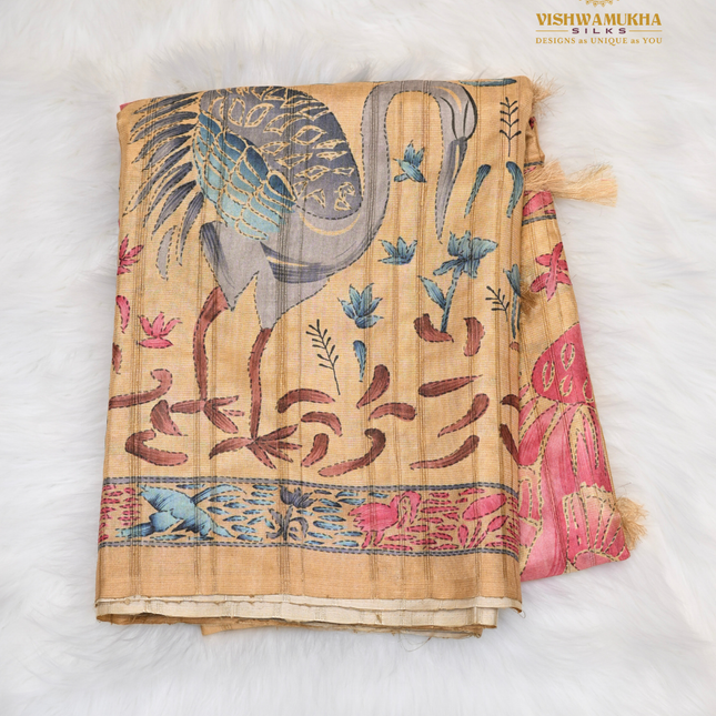 Semi Tussar-VSST14C Beige